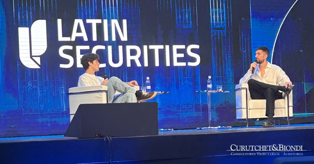 Franco Colapinto y David Broncano en el Latin Annual Meeting de Latin Securities